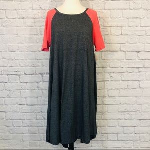 LuLaRoe | Carly High Low Swing Dress with Pocket